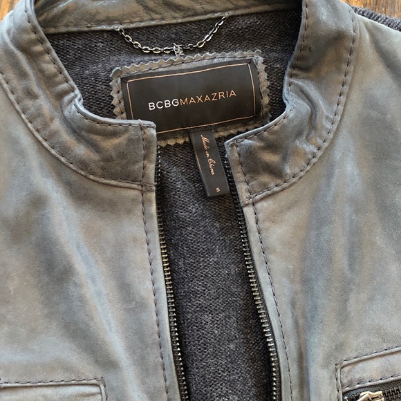 BCBGMaxAzria Leather Jacket - Picture 4 of 8